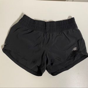 New balance black workout shorts